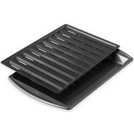 17-Inch Nonstick Broiler Pan in Gunmetal