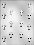 CK Products Small Cross Chocolate Mold