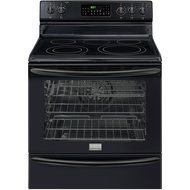 Frigidaire FGEF3055MB Gallery Series 30" Black Electric Smoothtop Range - Convection