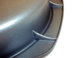 Cake Pan 9&quot; Round Silicone Solutions Non-Stick Bakeware Dark Grey. N6