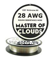 Nichrome 80 - 100 ft 28 Gauge AWG Resistance Wire 0.32mm 28g 100' N2