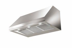 Professional Collection Maestrale 30" Wide Wall-Mount Canopy Range Hood 600 CFM PRO Motor Dishwasher Safe Filters...