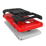 Galaxy On5 Case, MCUK Heavy Duty Rugged Dual Layer - Soft/Hard Shell 2 in 1 Tough Protective Cover Case with Kickstand... N11