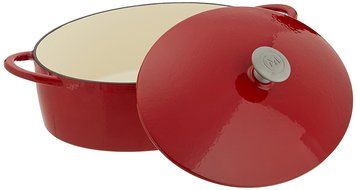 Mario Batali by Dansk Enameled Cast Iron Pizza Pan and Griddle, 12-Inch, Chianti N22