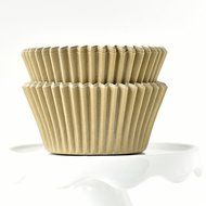 Solid Gray BakeBright Greaseproof Cupcake Liners N7