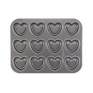 Cake Boss Specialty Nonstick Bakeware 2-Piece Heart &amp; Flower Shaped Cookie Pan Set N4