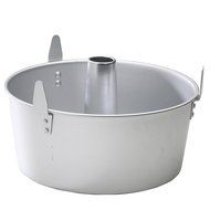 Nordic Ware Natural Aluminum Commercial 2-Piece Angel Food Pan N2