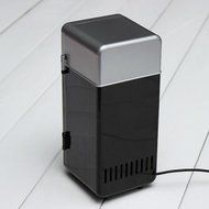 Bheema Mini USB LED PC Fridge Refrigerator Drink Cans Food Cooler Warmer ES9P - Red N3