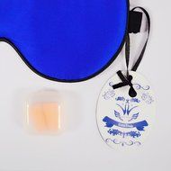 Fomatrade Natural Mulberry Silk Mask, Reversible Sleep Silk Blinder Eyeshade for Travel, Relaxing, Flight, Shift... N8