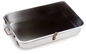 Crestware Strapped Roast Pan with Lugs 18 by 26 by 4-1/2-Inch