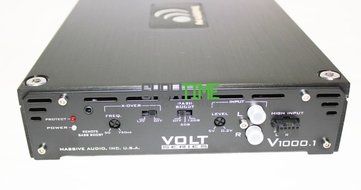 Massive Audio V 1000.1 Car Stereo Mono Subwoofer Amp N9