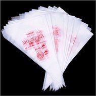 Tobson Disposable Icing Piping Cake Pastry Tip Cupcake Decorating Bags Tool,100pcs