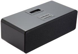 The Sharper Image EC-A130 Hardwood Speaker System for iPhone/iPod N5