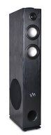 VM Audio EXAT21 Black Floorstanding Powered Bluetooth Tower Home Speakers Pair N5