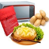 New TV Hot Sale Microwave Baked Potato Cooking Bag Cooking Potato AS 1 2 3 Easy Step For Christmas Dinner N2
