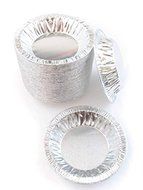 4 1/2 " Disposable Aluminum Tart Pan #450 (50)