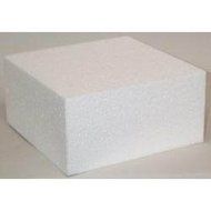 Square Cake Dummy, Styrene - 14" x 4"