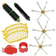 SHP-ZONE Bristle Brush &amp; Flexible Beater Brush &amp; Side Brush 6-Armed &amp; Filters &amp; 2 Cleaning Tools Pack Kit for...