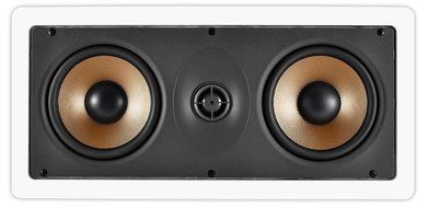 OSD Audio IW545 Dual 5.25-inch Polypropylene Home Theatre In-Wall Center Channel LCR Speaker, Single N8