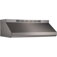 Broan Elite E6448TSS Under-Cabinet Canopy Range Hood with Internal Blower Variable Speed Control and Convertible...