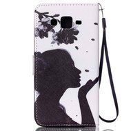 Galaxy Grand Prime Case,Galaxy Grand Prime Wallet Case,Phezen PU Leather Magnetic Closure Stand Flip Cover Credit... N17