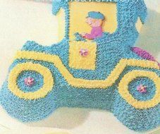 Wilton Mini Cake Pan: Antique or Old Time Car/Model T - Small (508-434, 1976)