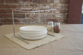 Pizzacraft PC0403 8" x 8" Restaurant Style Pizza Serving Stand N2
