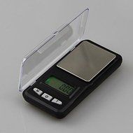 Rectangular Box Modeling Mini Electronic Scales 500g/0.01g,Plastic 12X6.2X2CM N2