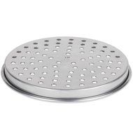 American Metalcraft HA4010P 10" x 1" Perforated Heavy Weight Aluminum Straight Sided Pizza Pan