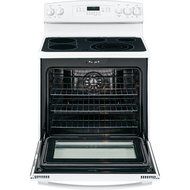 GE JB750DFWW 30" White Electric Smoothtop Range - Convection N4