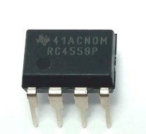 Texas Instruments RC4558P Operational Amplifier (Pack of 5) N2