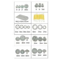 GTI Cake Tools 10 sets (33pcs) Flower Fondant Cake Sugarcraft Decorating Kit Cookie Mould Decration Tool Icing... N7