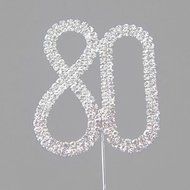 Hundred Decorative Rhinestone Cake Topper N24