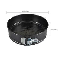 BakeWarePlus Nonstick Carbon Steel 9 Inch Springform Cake Pan N2
