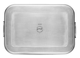 Anolon Tri-Ply Clad Stainless Steel 17-Inch by 12-1/2-Inch Large Rectangular Roaster with Nonstick Rack N4