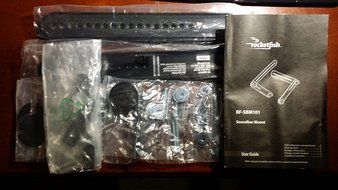 Rocketfish&trade; - Soundbar Mount - Black N3