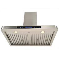 CAVALIERE 30" Wall Mounted Stainless Steel Kitchen Range Hood w/Remote Control 900 CFM AP238-PS29-30 N7