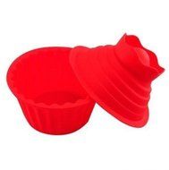 Hanperal 3 Pack Giant Big Silicone Cupcake Cake Mould Top Cupcake Bake Set Baking Mold Dx N2