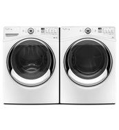 Whirlpool WED88HEAC Duet 7.4 Cu. Ft. Stainless Look Stackable With Steam Cycle Electric Front Load Dryer N3