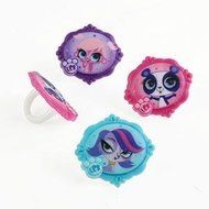 Littlest Pet Shop Cupcake Rings - 24 pcs N2