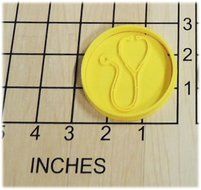 Doctors Stethoscope Fondant Cookie Cutter and Stamp #1392 N2