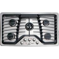 GE PGP986SETSS Profile 36" Stainless Steel Gas Sealed Burner Cooktop N2