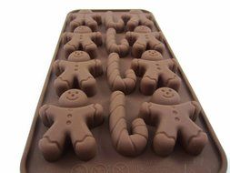 Miraclekoo Christmas Silicone Mold Chocolate Mold Candy Mold Ice Mold N3