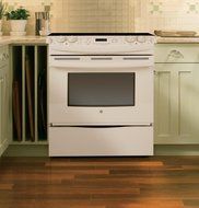 GE JS630DFCC 30" Bisque Electric Slide-In Smoothtop Range N2