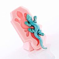 Small Lizard Silicone Mold Food Safe Mold Fondant Candy Craft Jewelry Resin Polymer Clay Mold N2