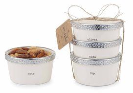 Mud Pie Hammered Tin Ramekins