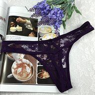 Oligex(TM) Girl White Rose Red Bandage Thongs Women Breathable Panties Underwear Briefs Transparent Lingerie Underwear N5