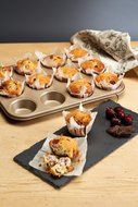 Paul Hollywood 12 Hole Deep Baking Pan, Non-Stick N3