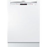 Bosch SHE68T52UC 800 24" White Semi-Integrated Dishwasher - Energy Star