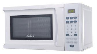 Sunbeam SGS90701W-B 0.7-Cubic Foot Microwave Oven, White N3